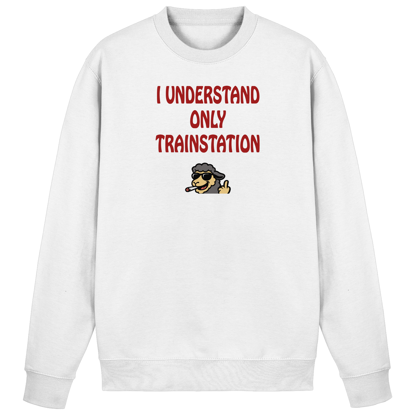 I understand only trainstation - Basic Sweatshirt