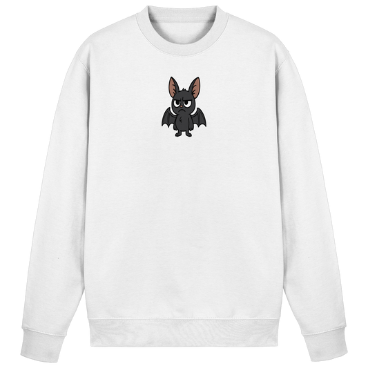 Fledermaus mit Augenrollen – Sozial, aber selektiv - Basic Sweatshirt