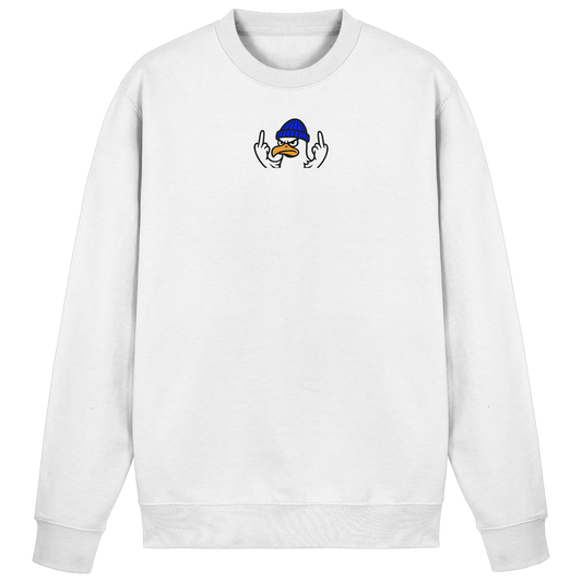 Möwe mit Mittelfinger – Vogel zeigen, Stil behalten - Basic Sweatshirt