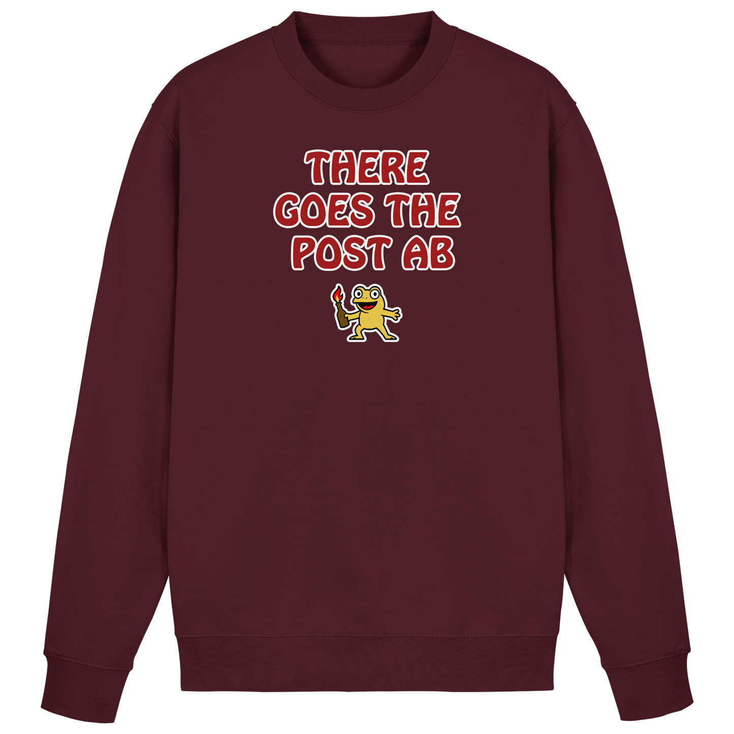 There goes the post ab - Basic Sweatshirt