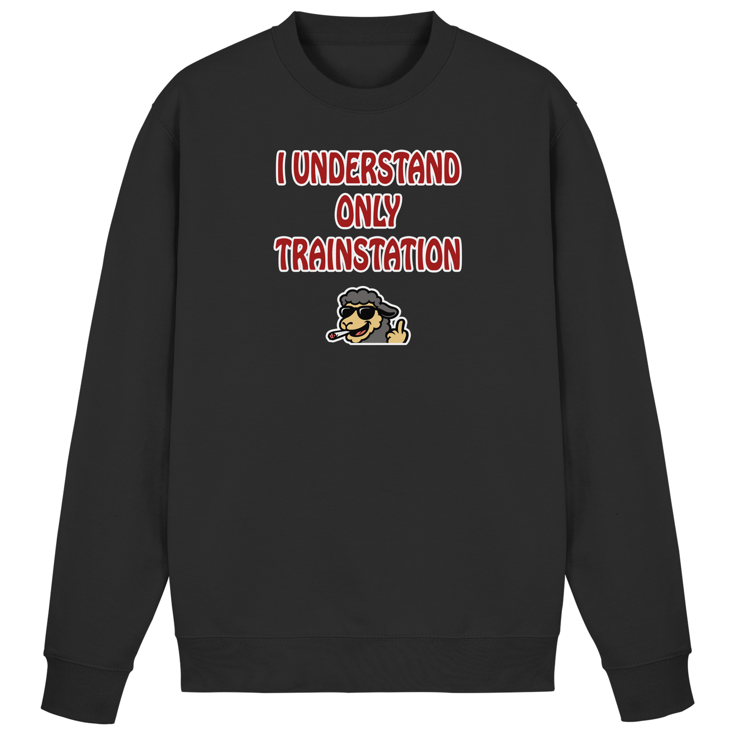 I understand only trainstation - Basic Sweatshirt