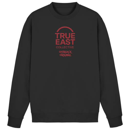 Ostblock Original & True East Logo – Herkunft ohne Filter - Basic Sweatshirt