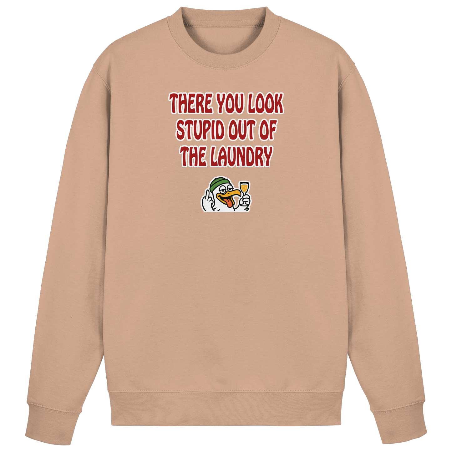 There you look stupid out of the laundry - Basic Sweatshirt