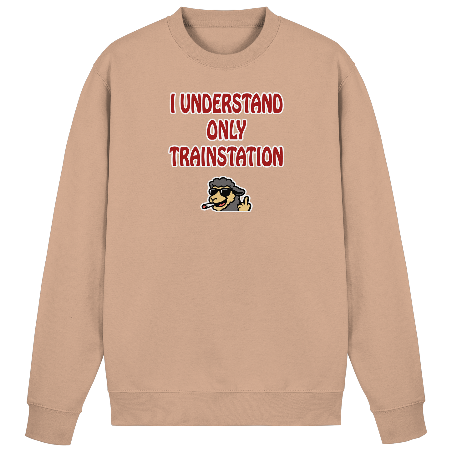 I understand only trainstation - Basic Sweatshirt