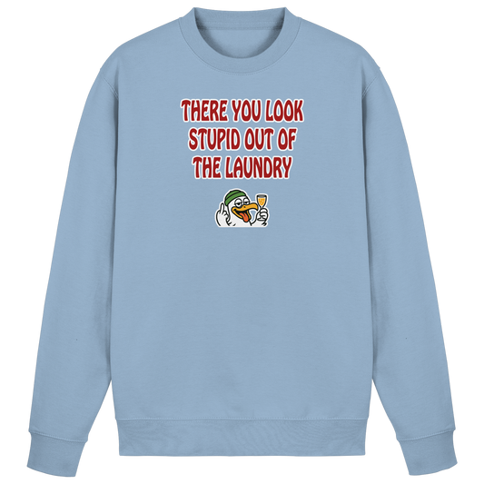 There you look stupid out of the laundry - Basic Sweatshirt