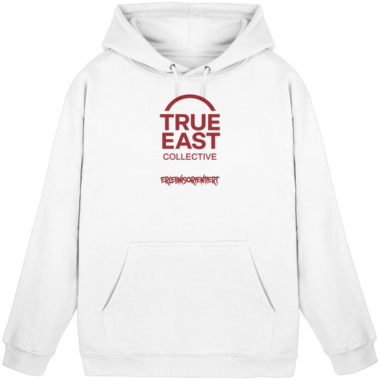 Erlebnisorientiert & True East Logo – Mehr als nur 90 Minuten - Basic Unisex Hoodie