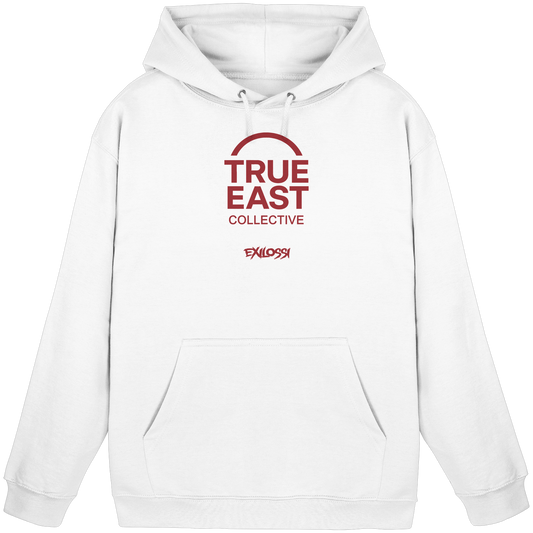 Exil Ossi & True East Logo – Heimat bleibt, egal wo du bist - Basic Unisex Hoodie