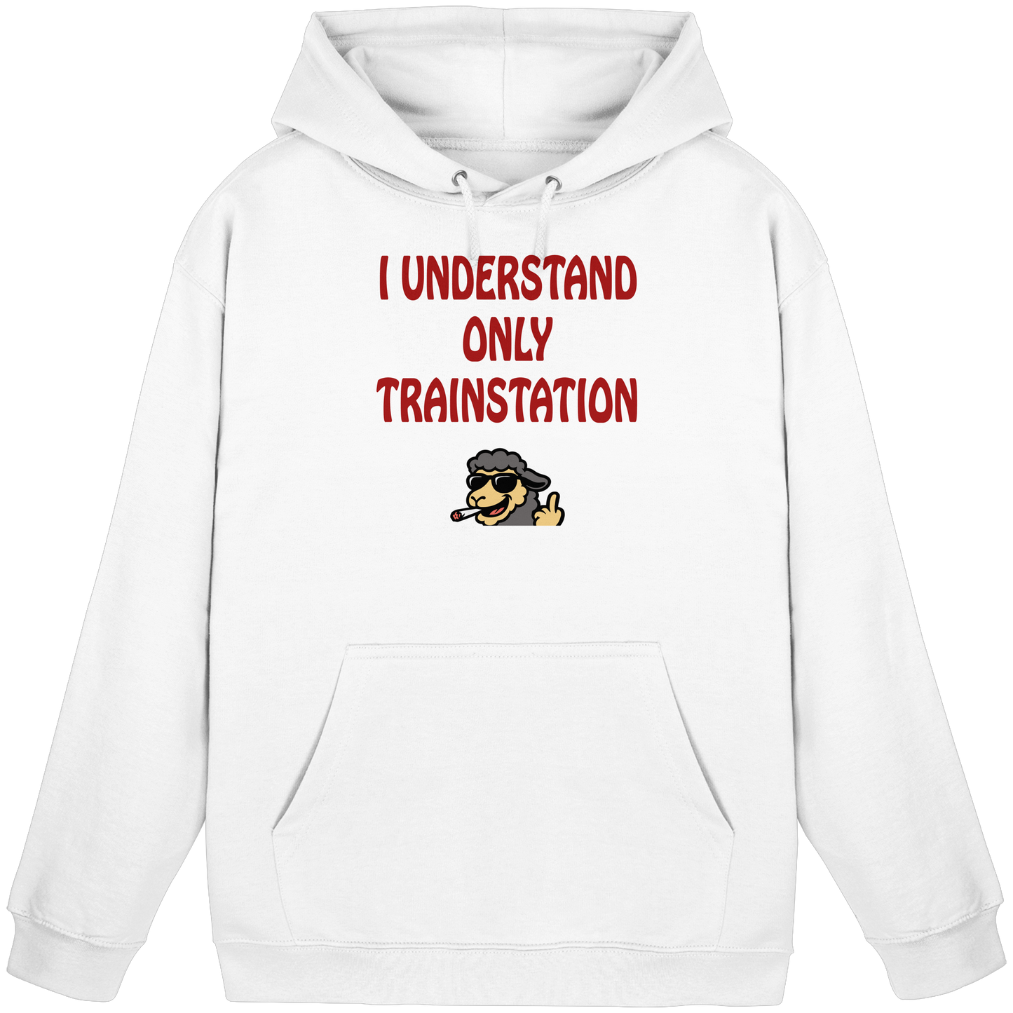 I understand only trainstation - Basic Unisex Hoodie