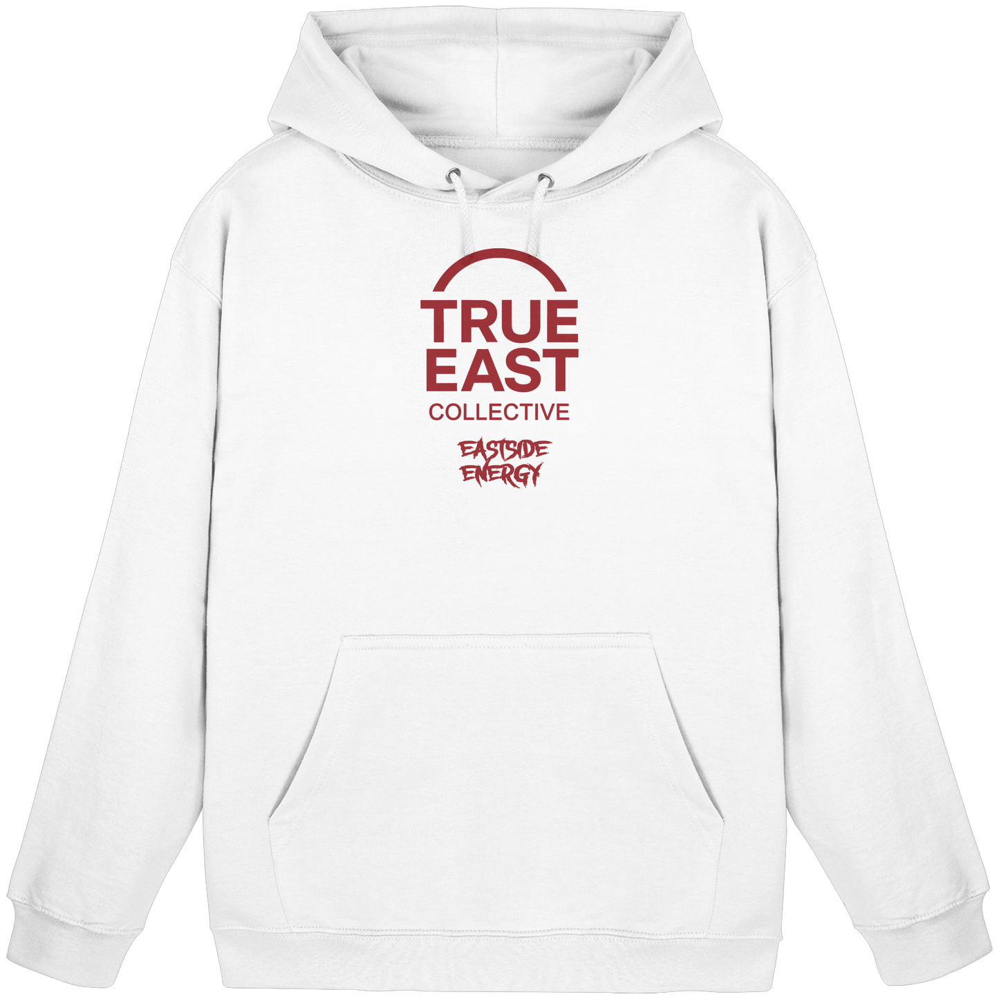 Eastside Energy & True East Logo  – Power aus Prinzip - Basic Unisex Hoodie
