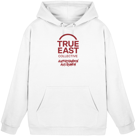 Auferstanden aus Ruinen & True East Logo  – Mehr als ein Zitat - Basic Unisex Hoodie