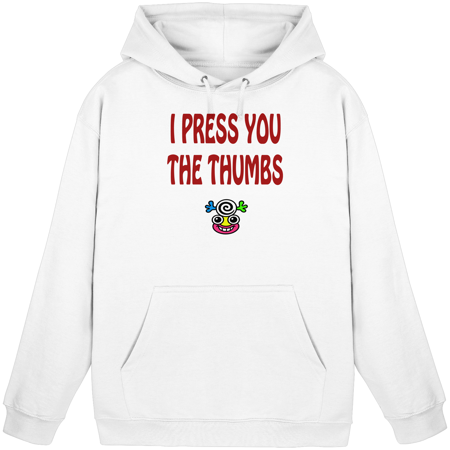 I press you the thumbs - Basic Unisex Hoodie