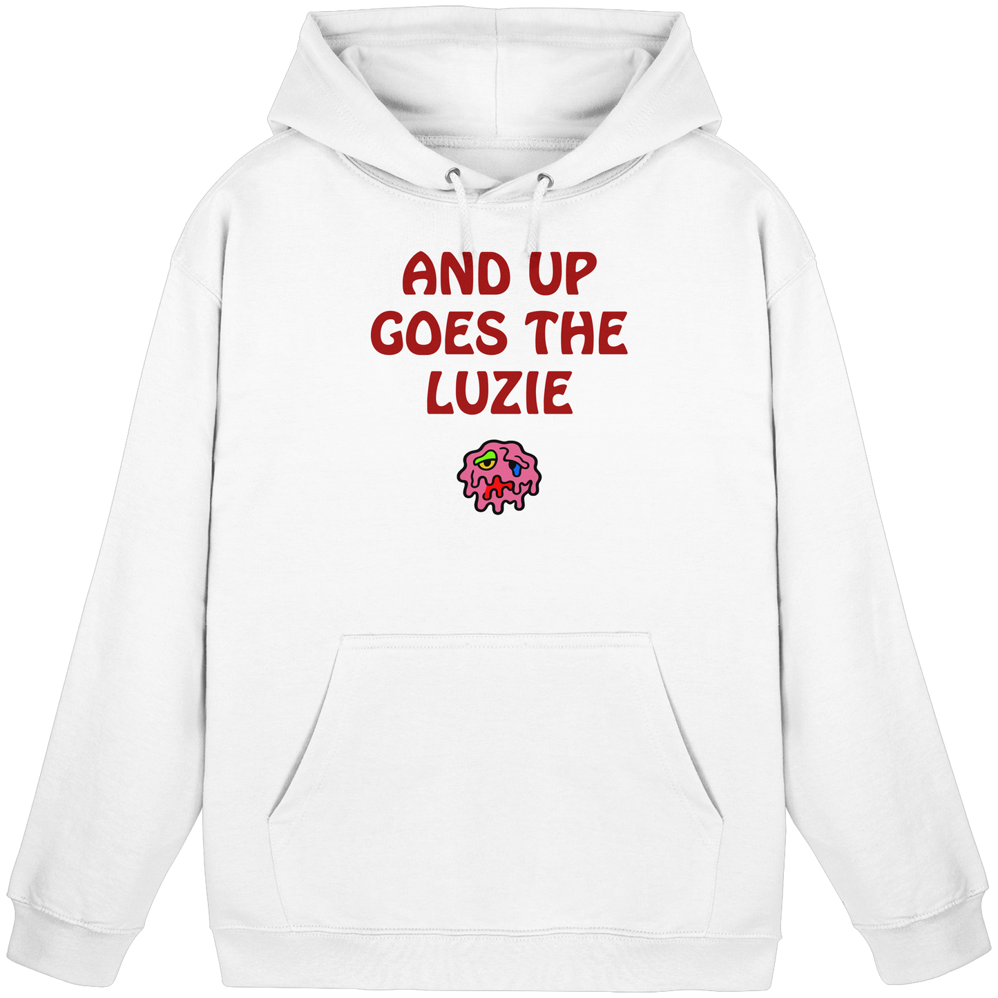 And up goes the Luzie - Basic Unisex Hoodie
