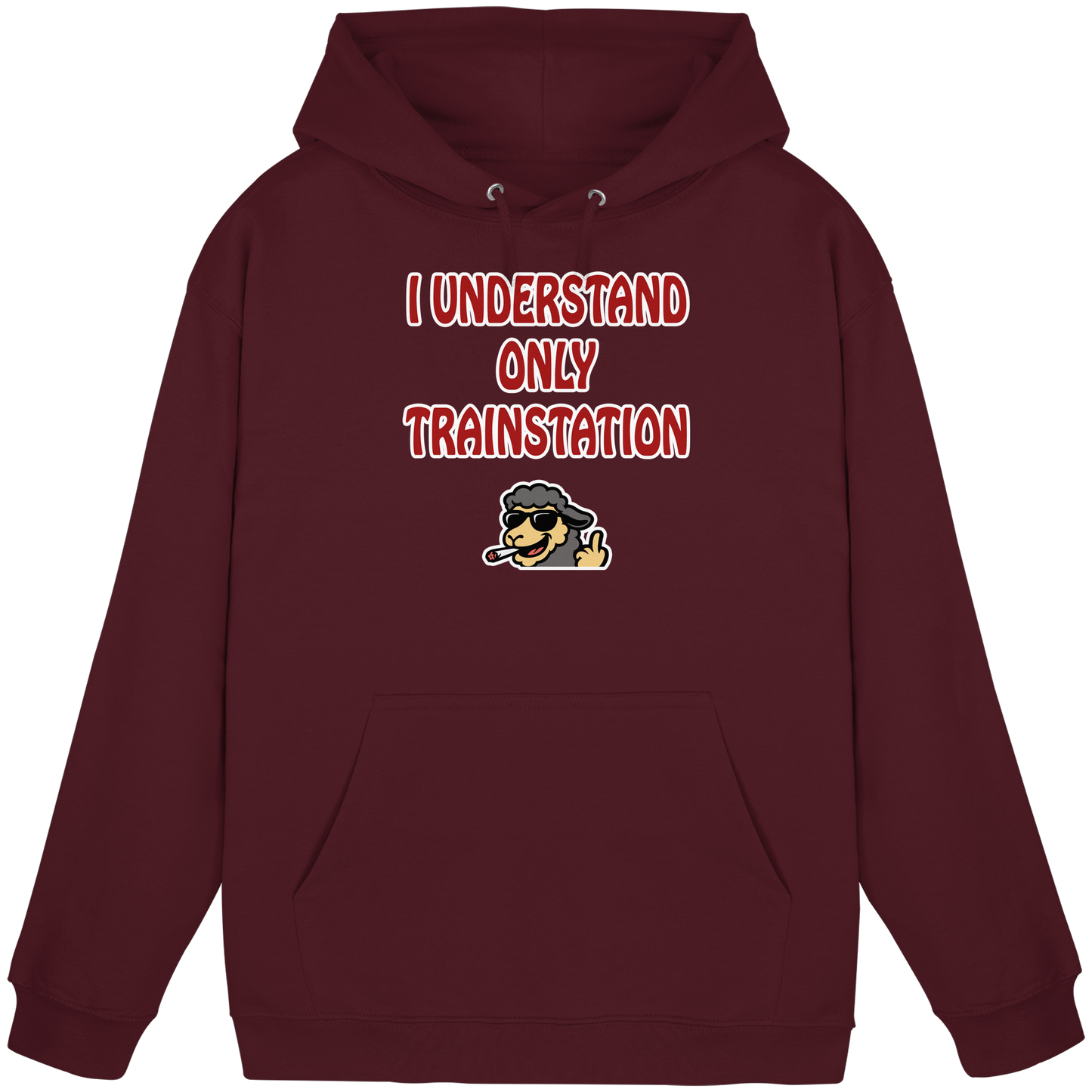 I understand only trainstation - Basic Unisex Hoodie