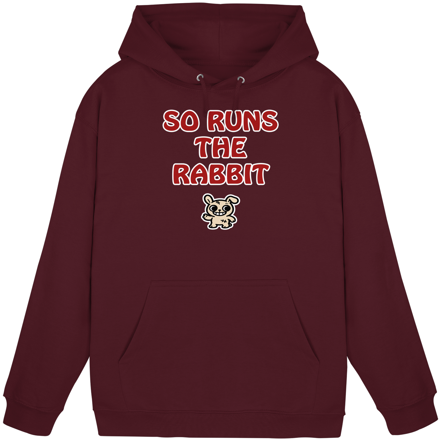 So runs the rabbit - Basic Unisex Hoodie