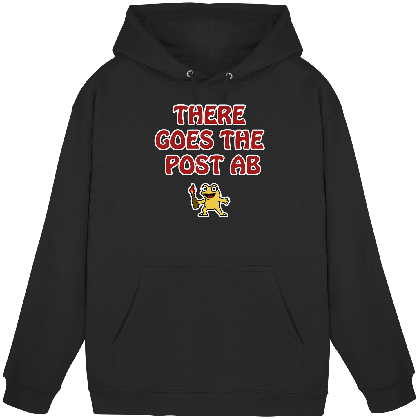 There goes the post ab - Basic Unisex Hoodie