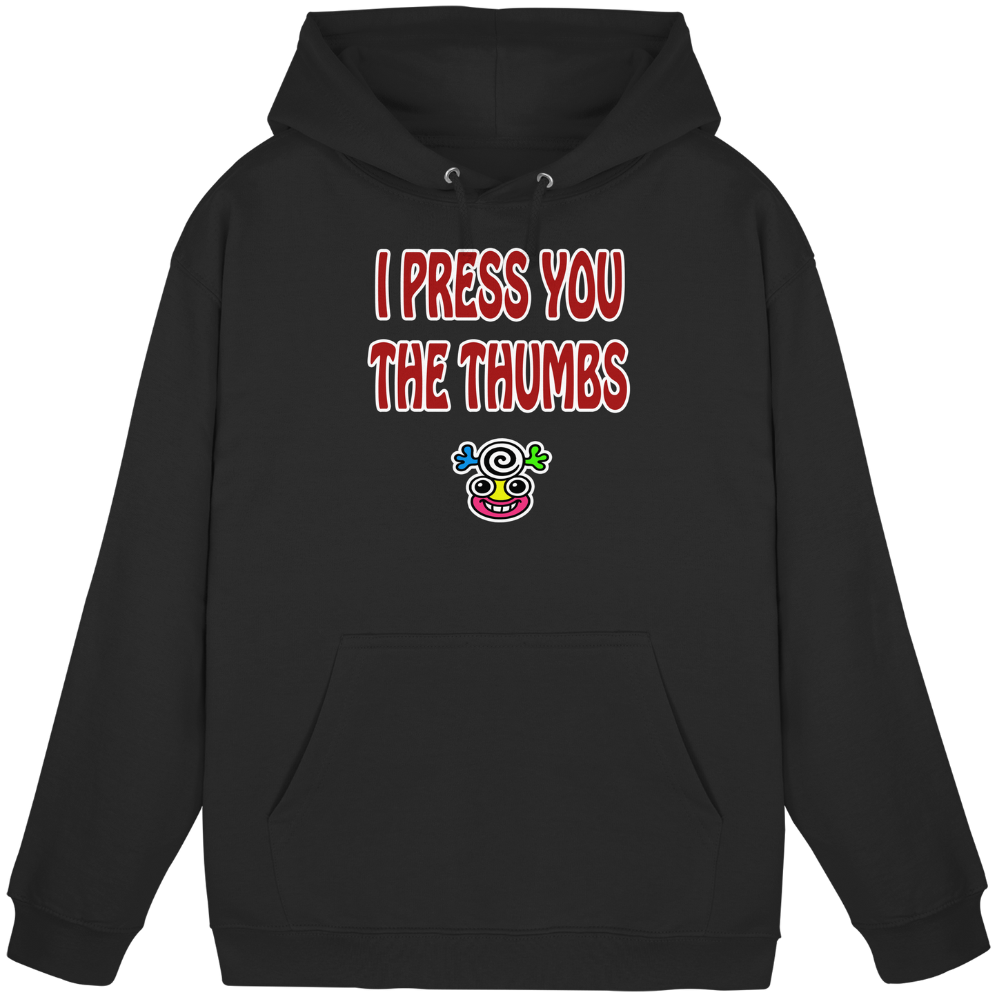 I press you the thumbs - Basic Unisex Hoodie