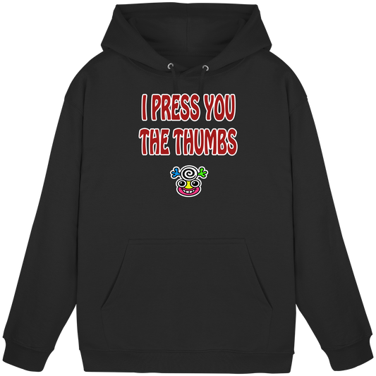 I press you the thumbs - Basic Unisex Hoodie