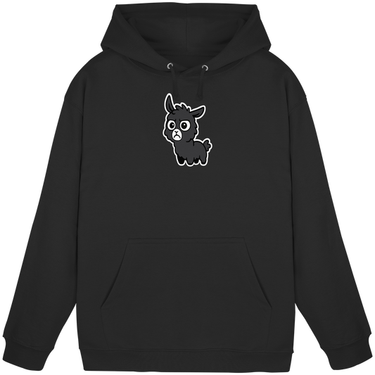 Alpaka im Büro-Modus — Skepsis trifft Business-Casual - Basic Unisex Hoodie