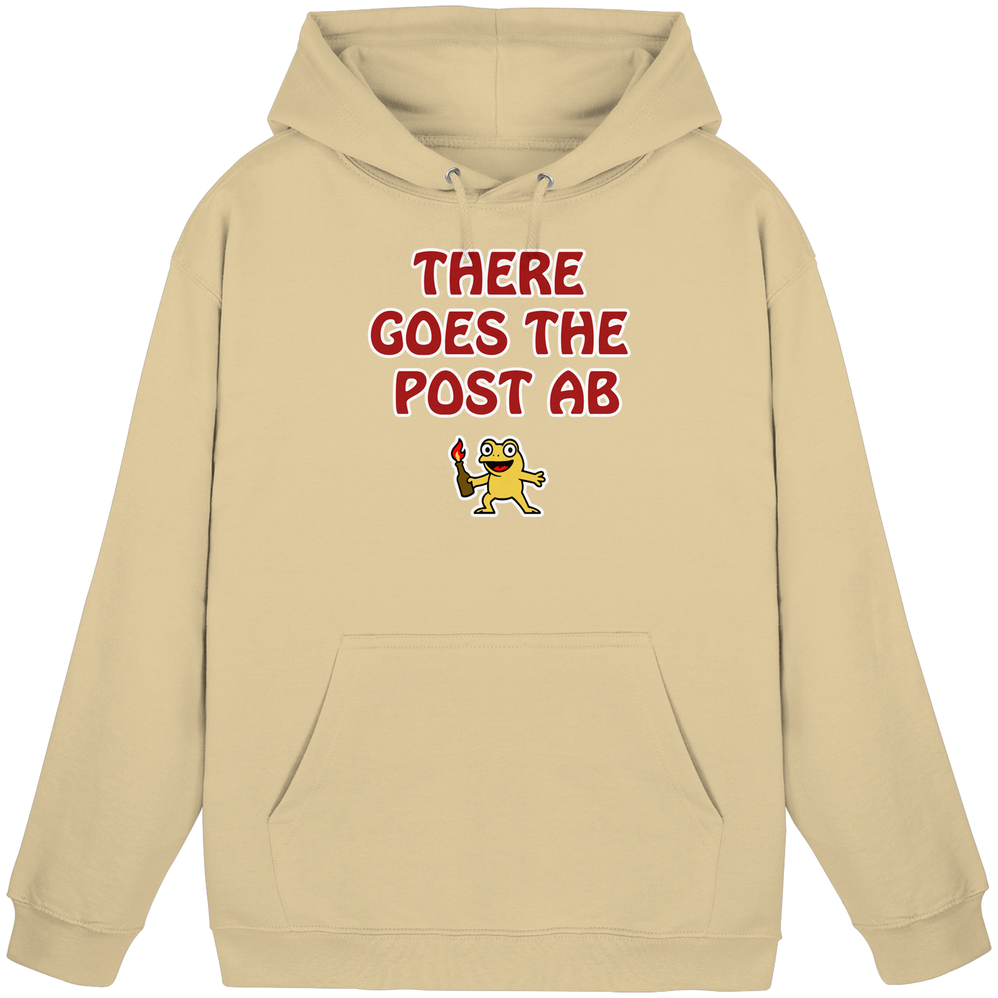 There goes the post ab - Basic Unisex Hoodie