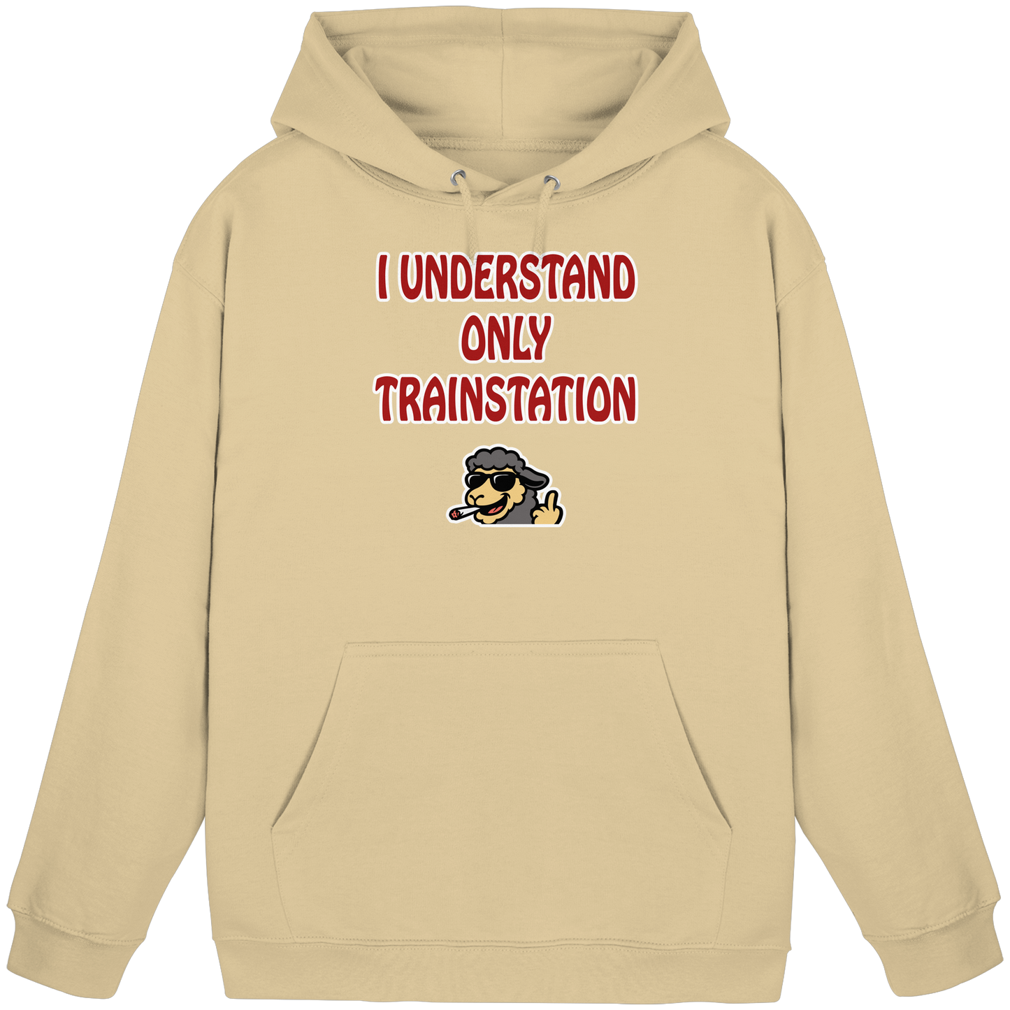 I understand only trainstation - Basic Unisex Hoodie