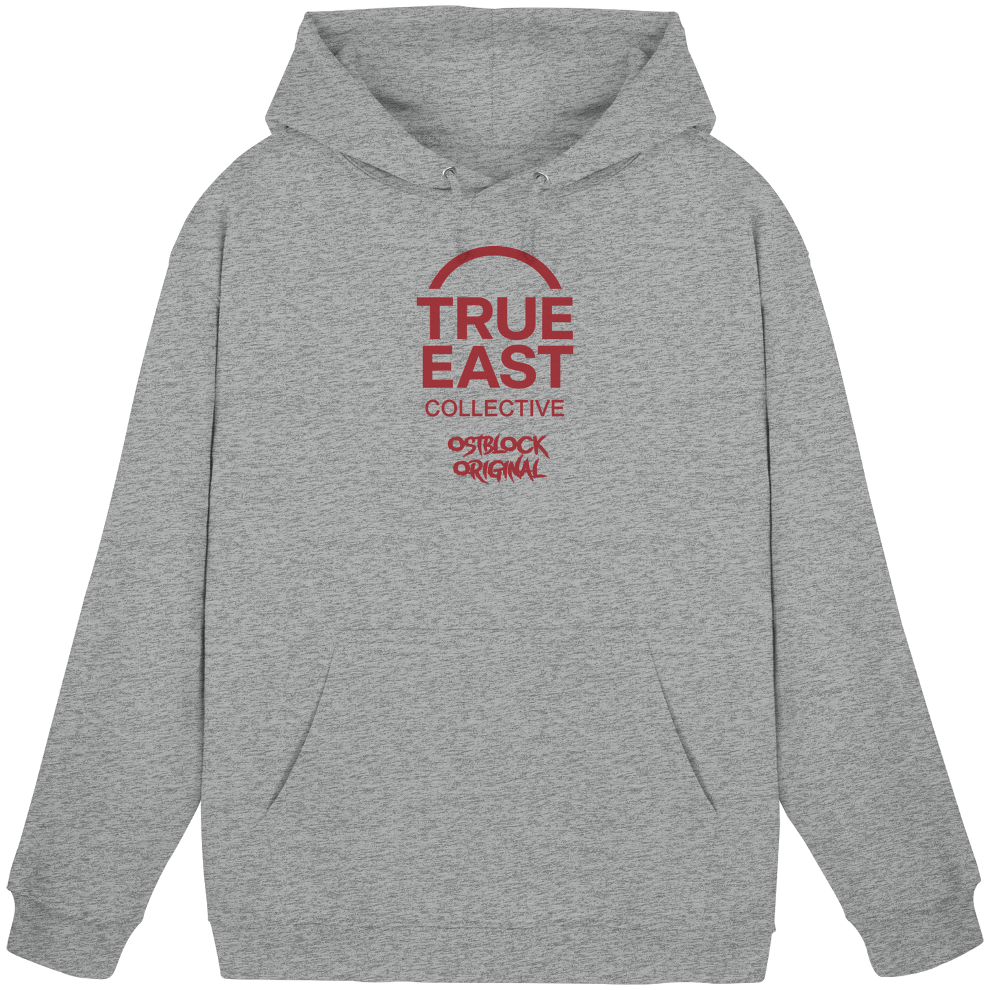 Ostblock Original & True East Logo – Herkunft ohne Filter - Basic Unisex Hoodie
