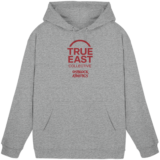 Ostblock Athletics & True East Logo   – Power aus Beton und Geschichte - Basic Unisex Hoodie