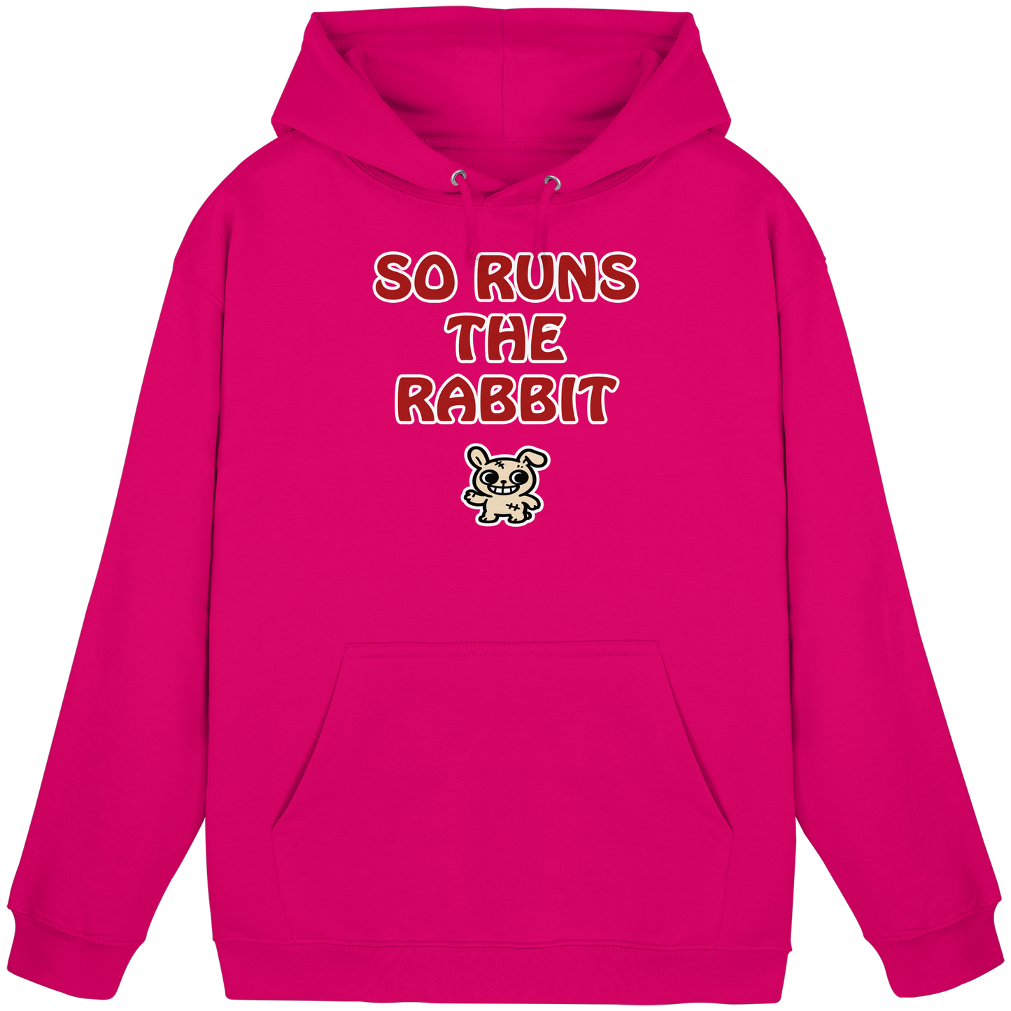 So runs the rabbit - Basic Unisex Hoodie