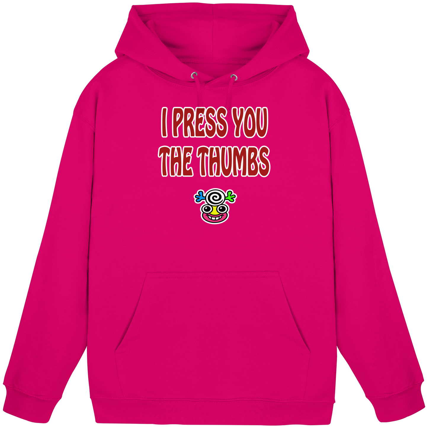 I press you the thumbs - Basic Unisex Hoodie