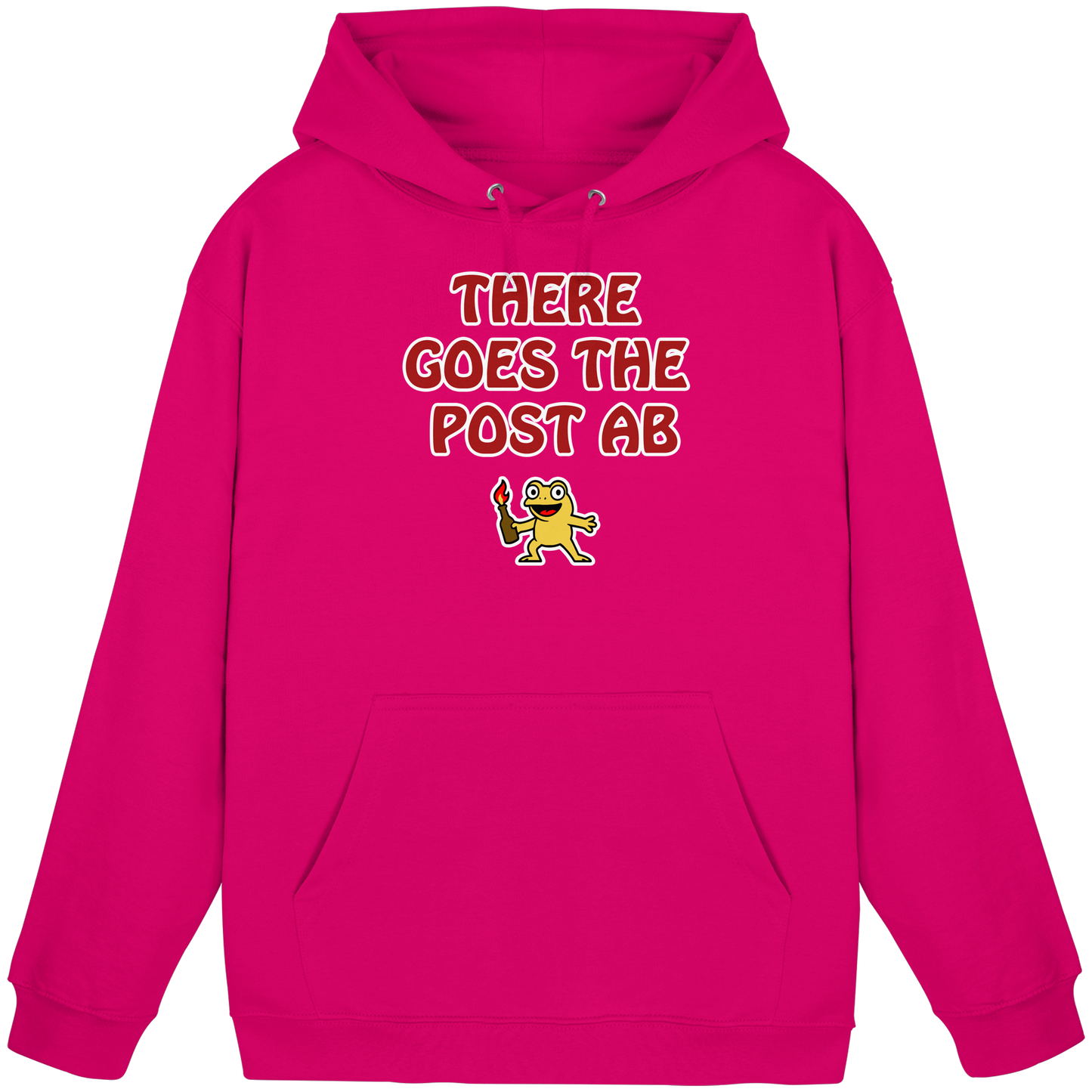 There goes the post ab - Basic Unisex Hoodie