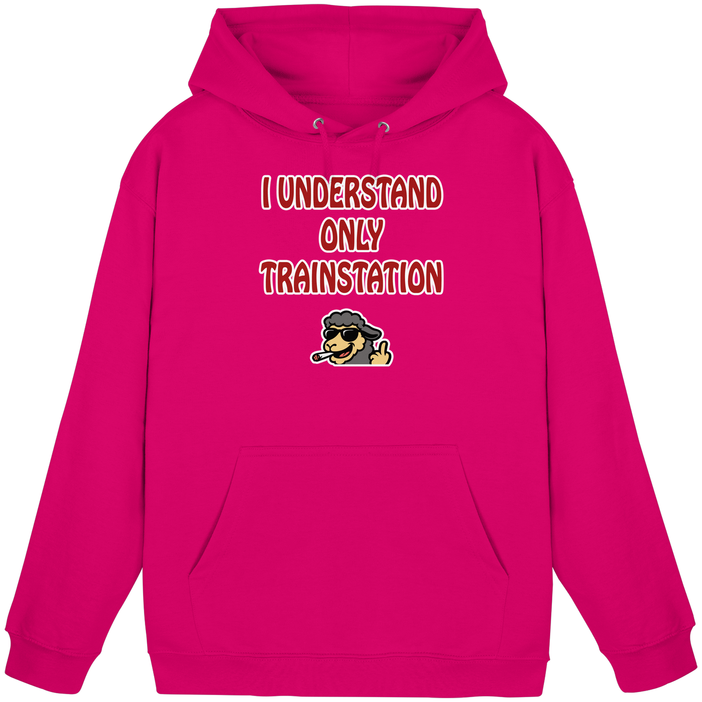 I understand only trainstation - Basic Unisex Hoodie