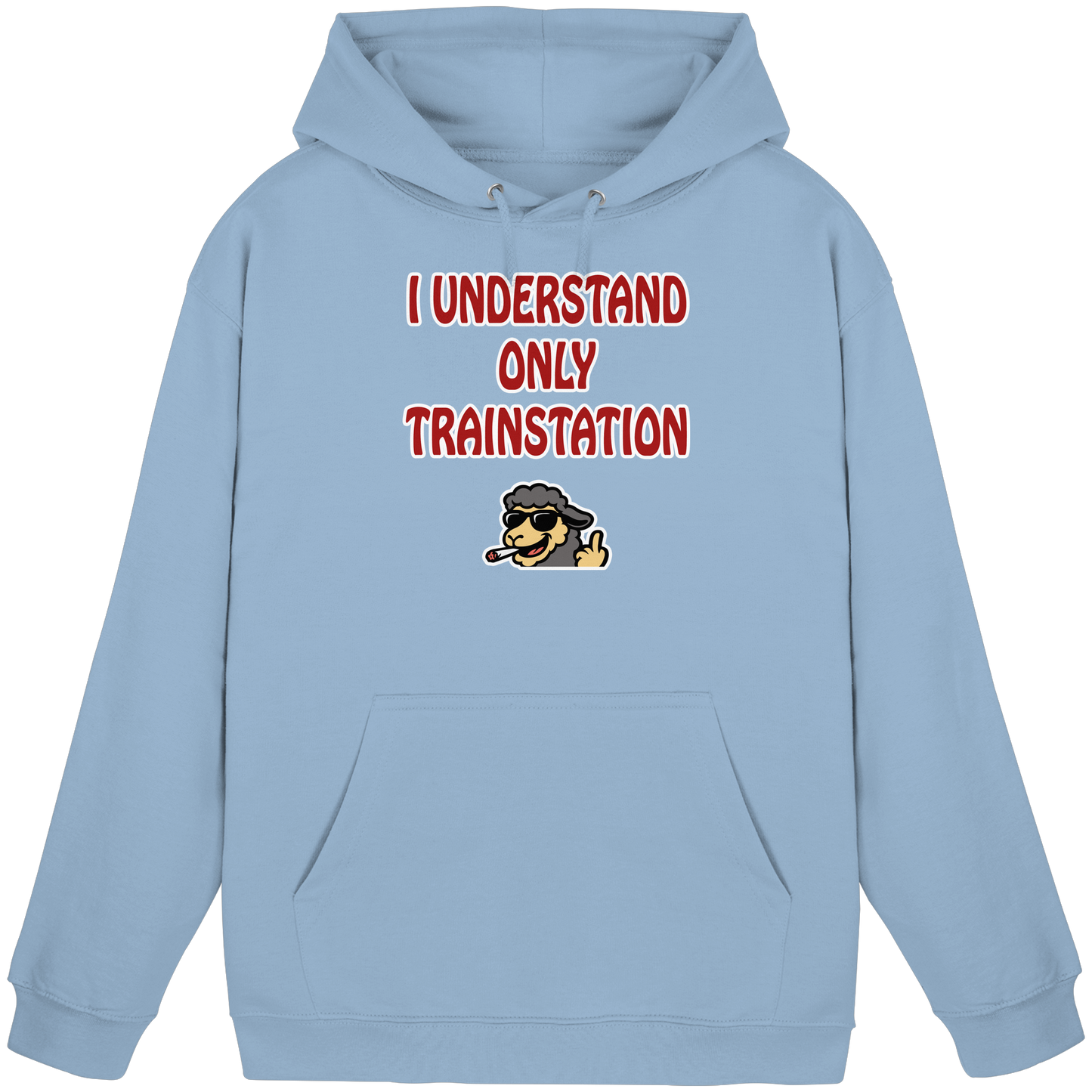 I understand only trainstation - Basic Unisex Hoodie