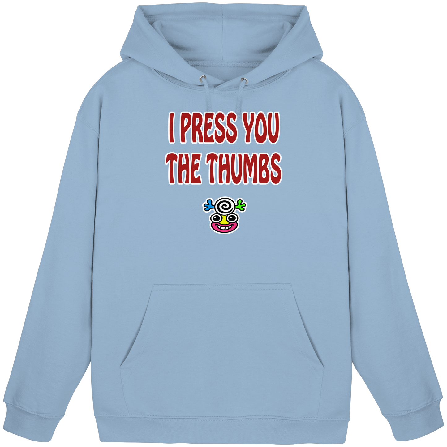 I press you the thumbs - Basic Unisex Hoodie