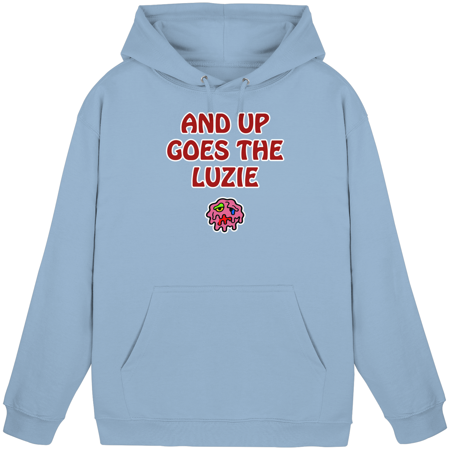 And up goes the Luzie - Basic Unisex Hoodie