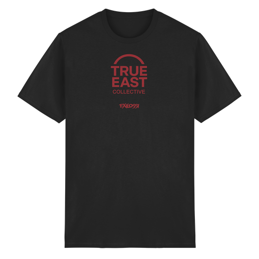 Exil Ossi & True East Logo – Heimat bleibt, egal wo du bist - Heavy Cotton T-Shirt
