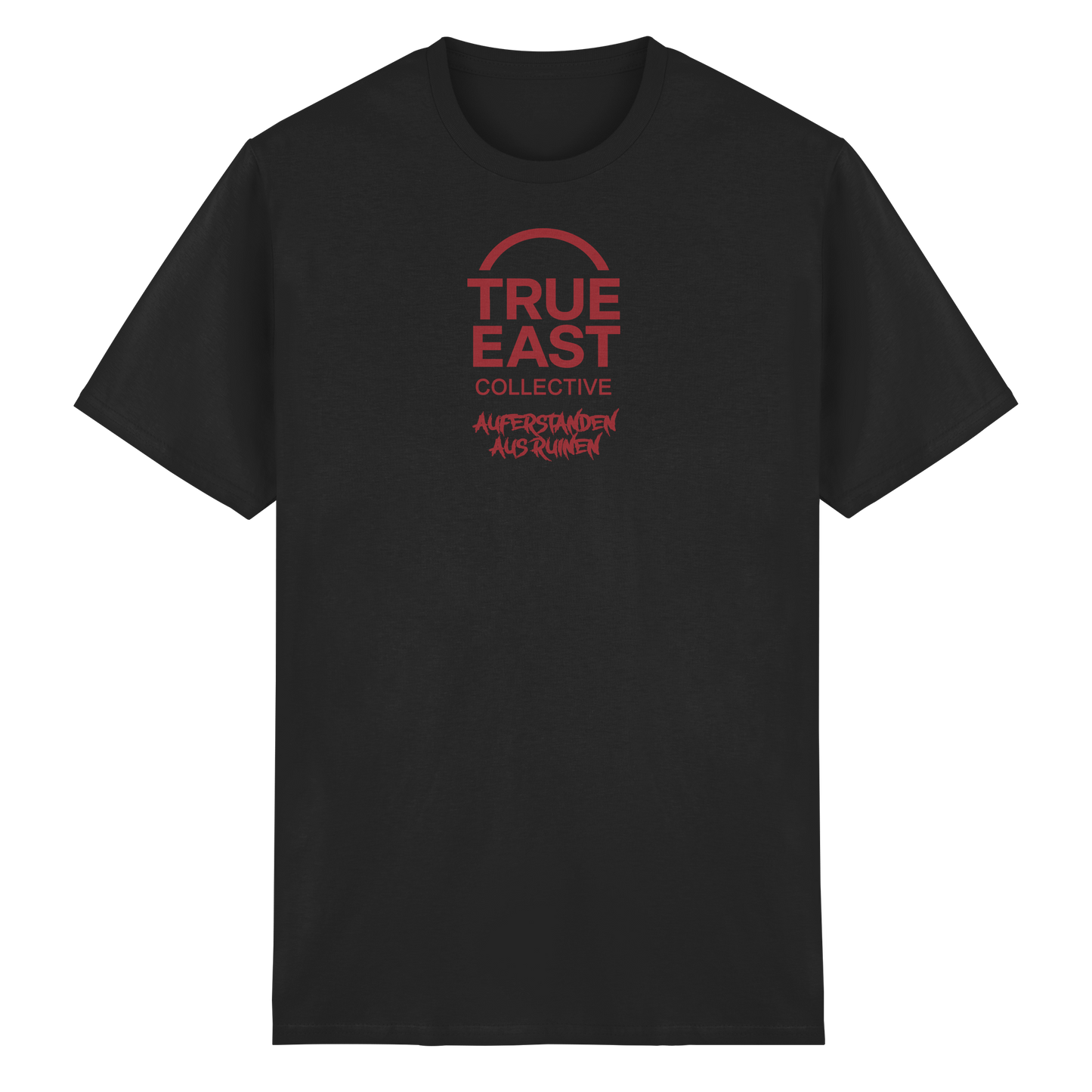 Auferstanden aus Ruinen & True East Logo  – Mehr als ein Zitat - Heavy Cotton T-Shirt