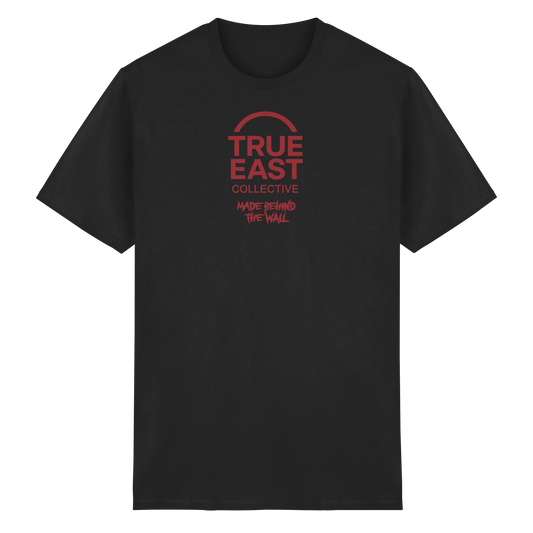 Made Behind The Wall & True East Logo – Aus Mauern gewachsen - Heavy Cotton T-Shirt