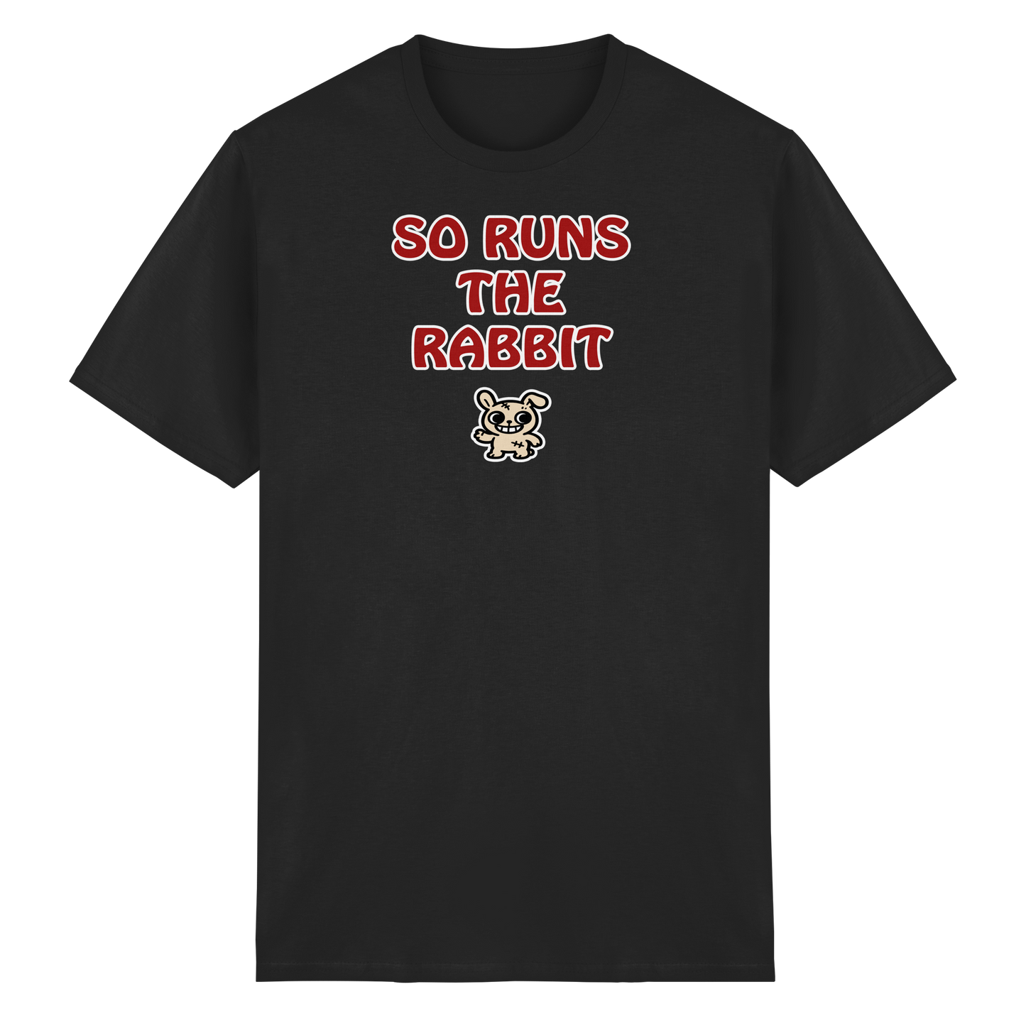 So runs the rabbit - Heavy Cotton T-Shirt