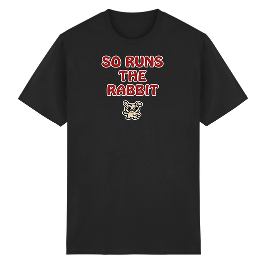 So runs the rabbit - Heavy Cotton T-Shirt