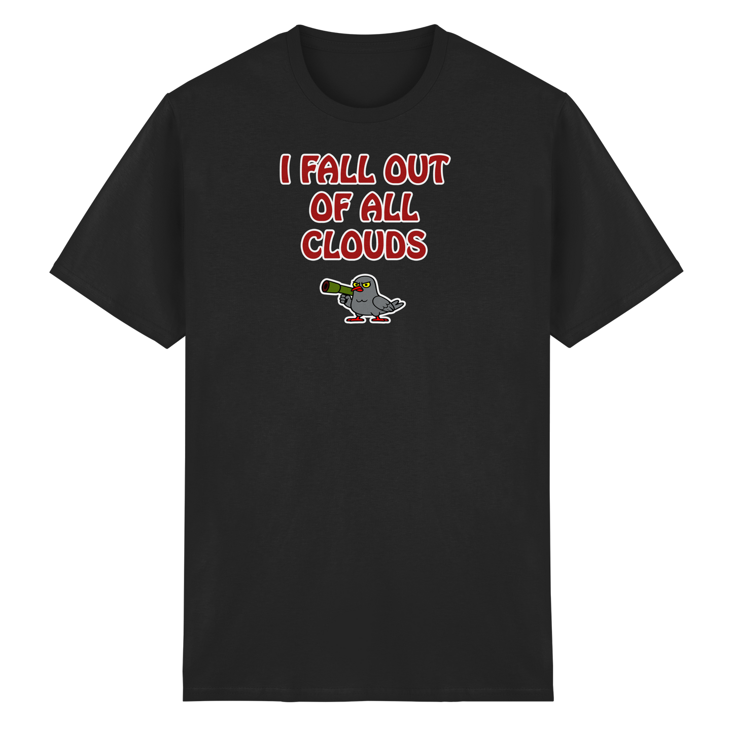 I fall out of all clouds - Heavy Cotton T-Shirt
