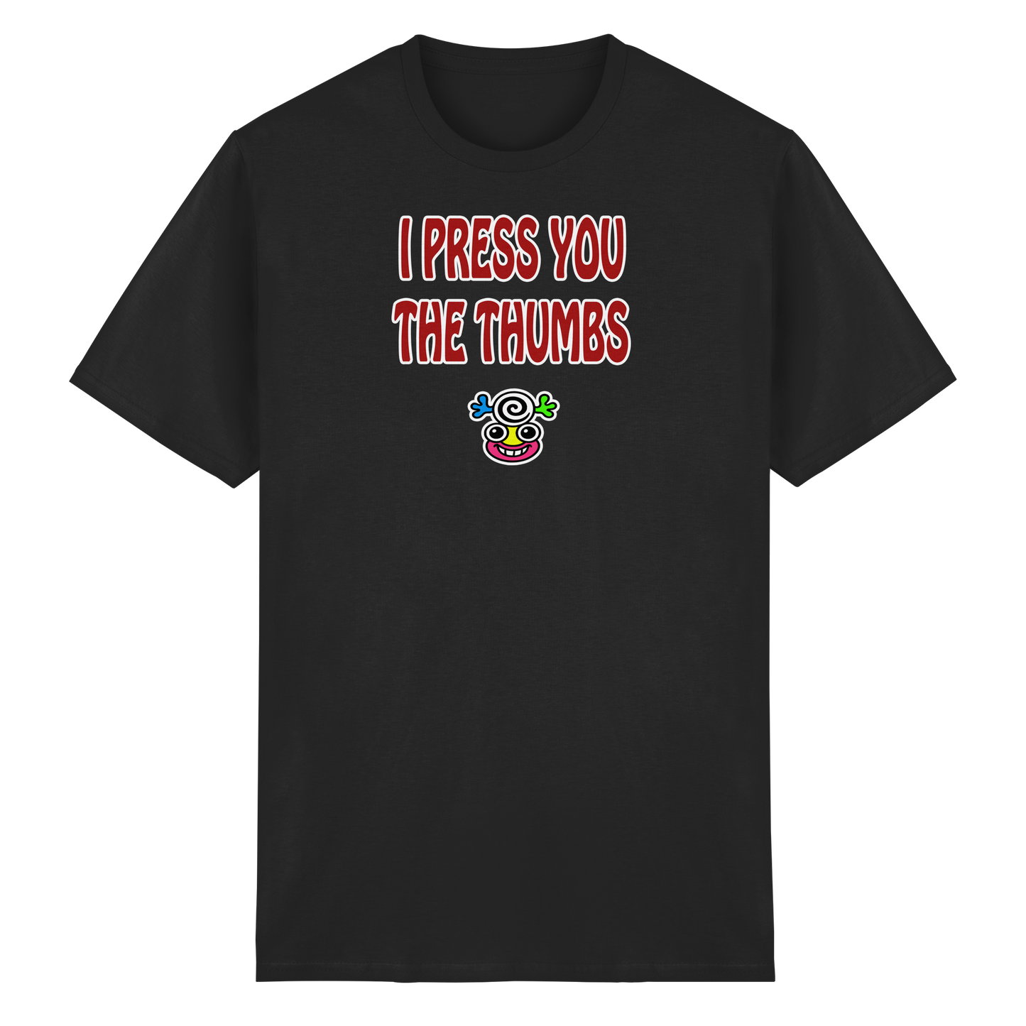 I press you the thumbs - Heavy Cotton T-Shirt