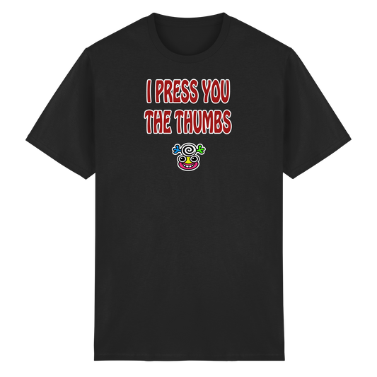 I press you the thumbs - Heavy Cotton T-Shirt