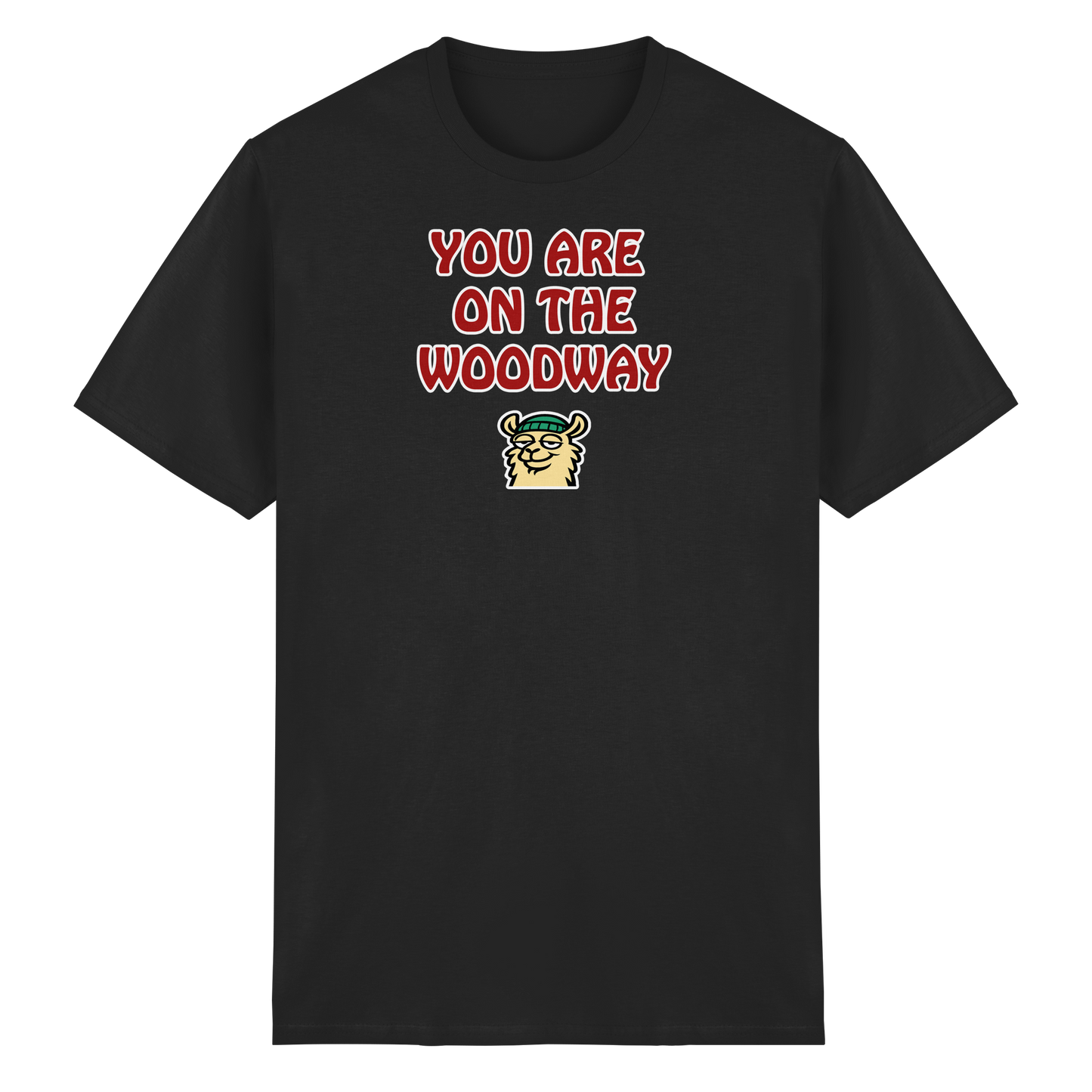You are on the woodway - Heavy Cotton T-Shirt