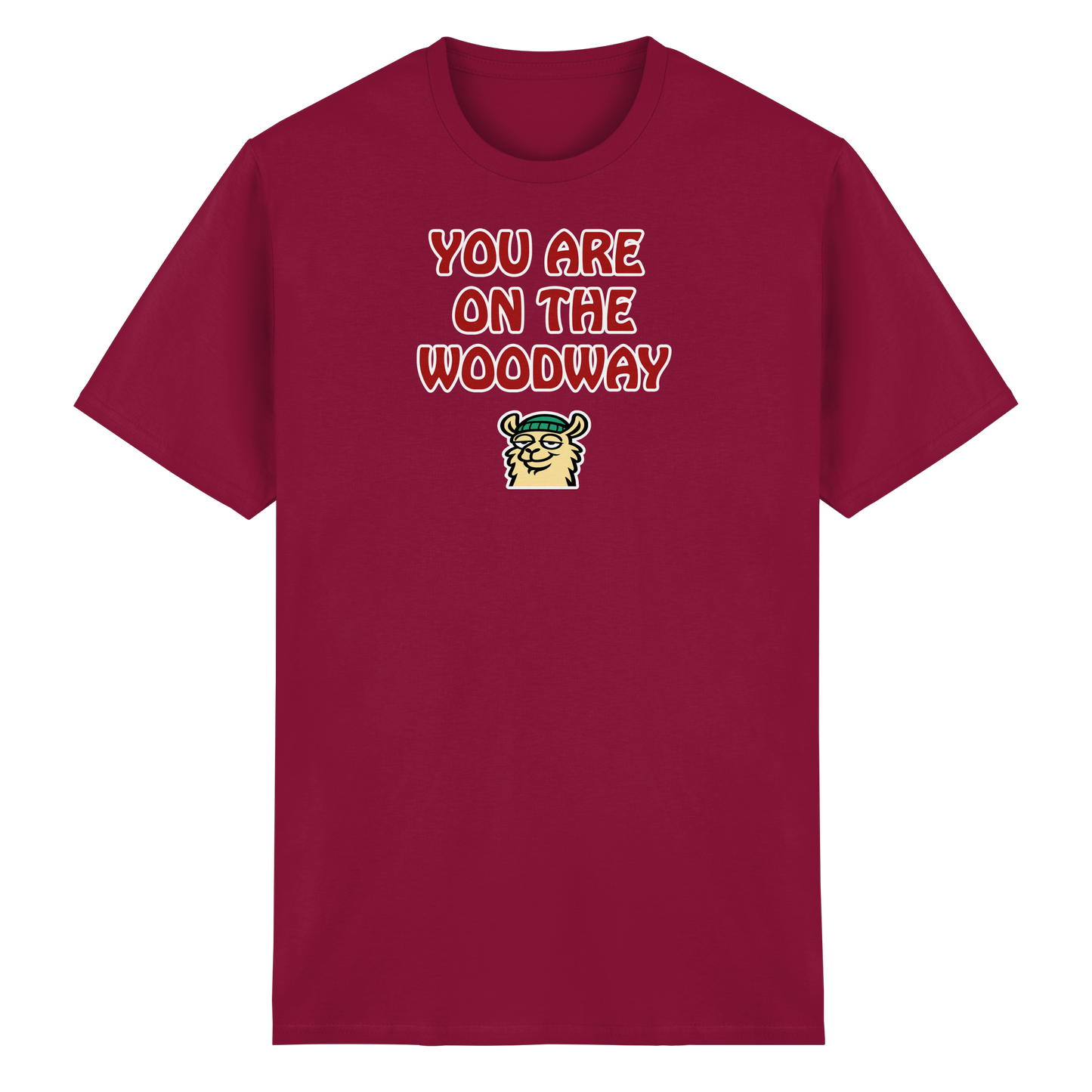You are on the woodway - Heavy Cotton T-Shirt