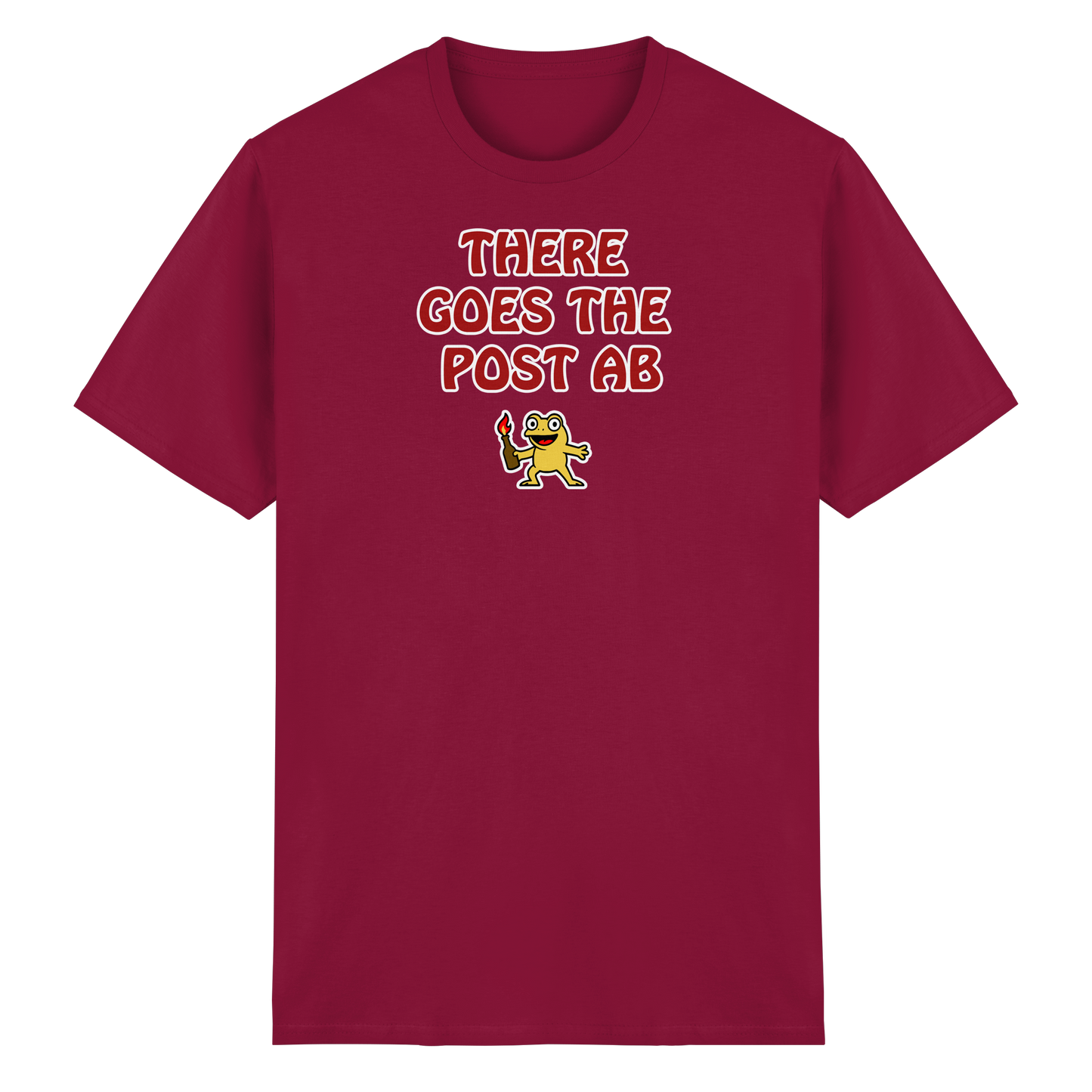 There goes the post ab - Heavy Cotton T-Shirt