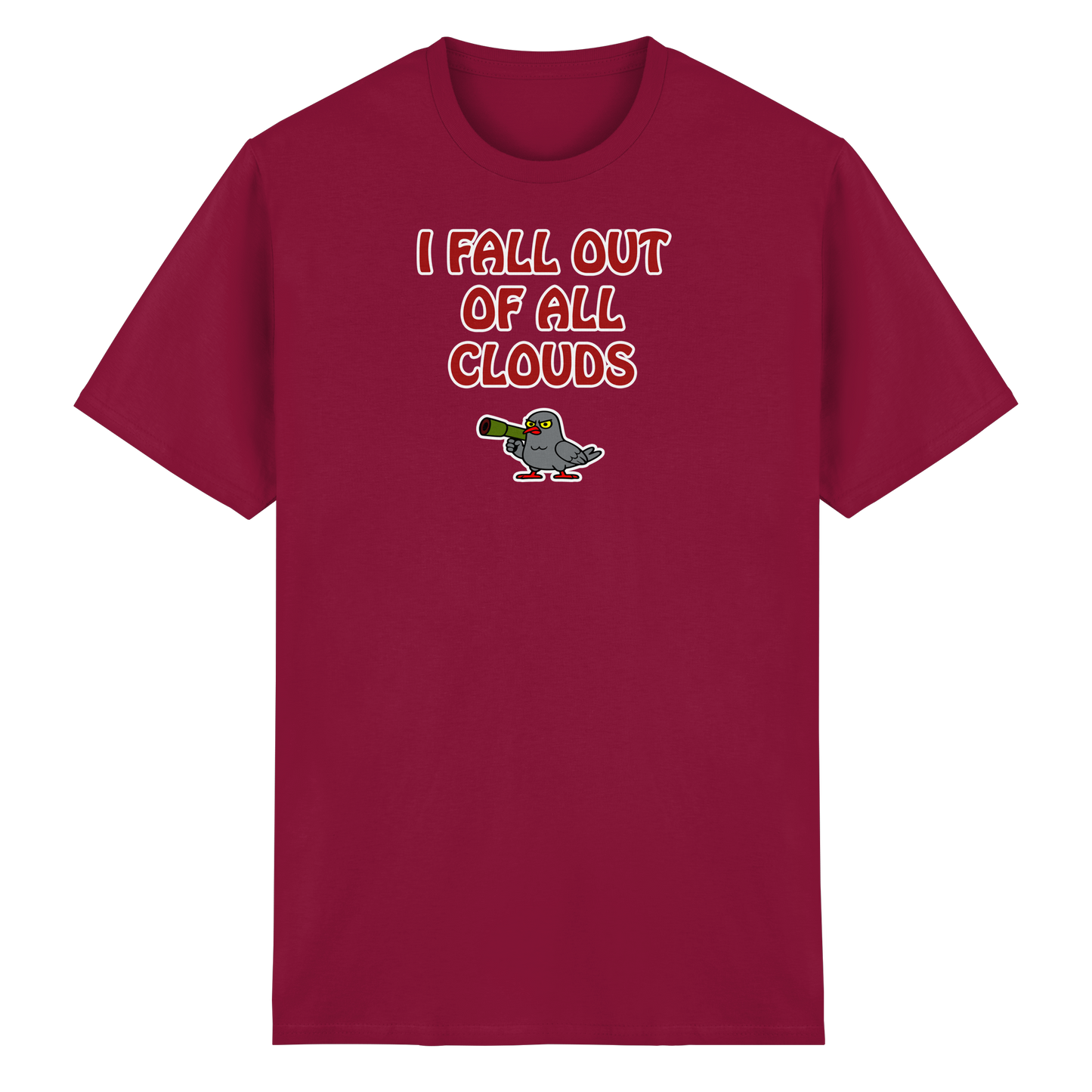 I fall out of all clouds - Heavy Cotton T-Shirt