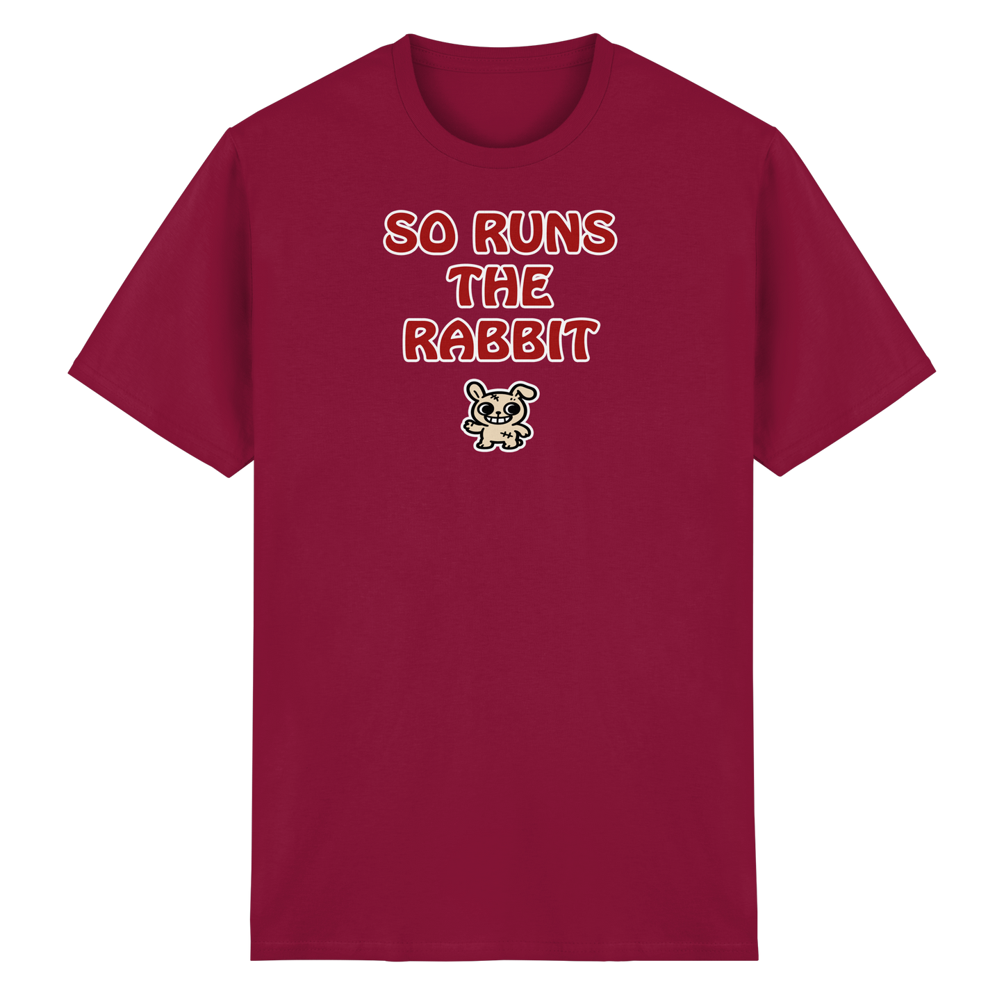 So runs the rabbit - Heavy Cotton T-Shirt