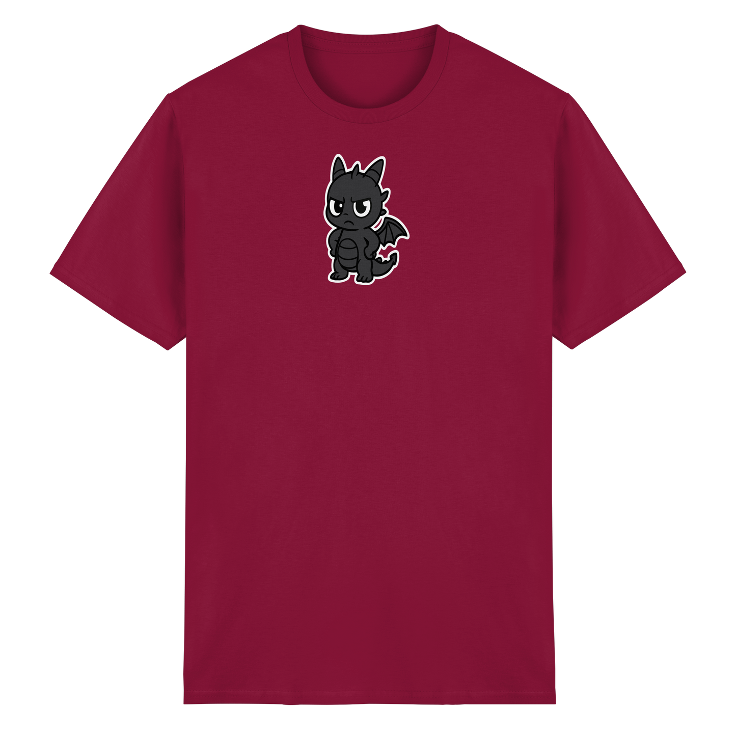 Babydrache mit schiefem Blick – Mini, aber meinungsstark - Heavy Cotton T-Shirt