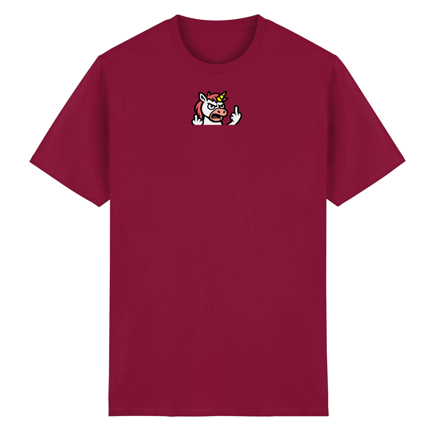 Einhorn mit Mittelfinger – Wenn die Zuckerwatte abgelaufen ist - Heavy Cotton T-Shirt