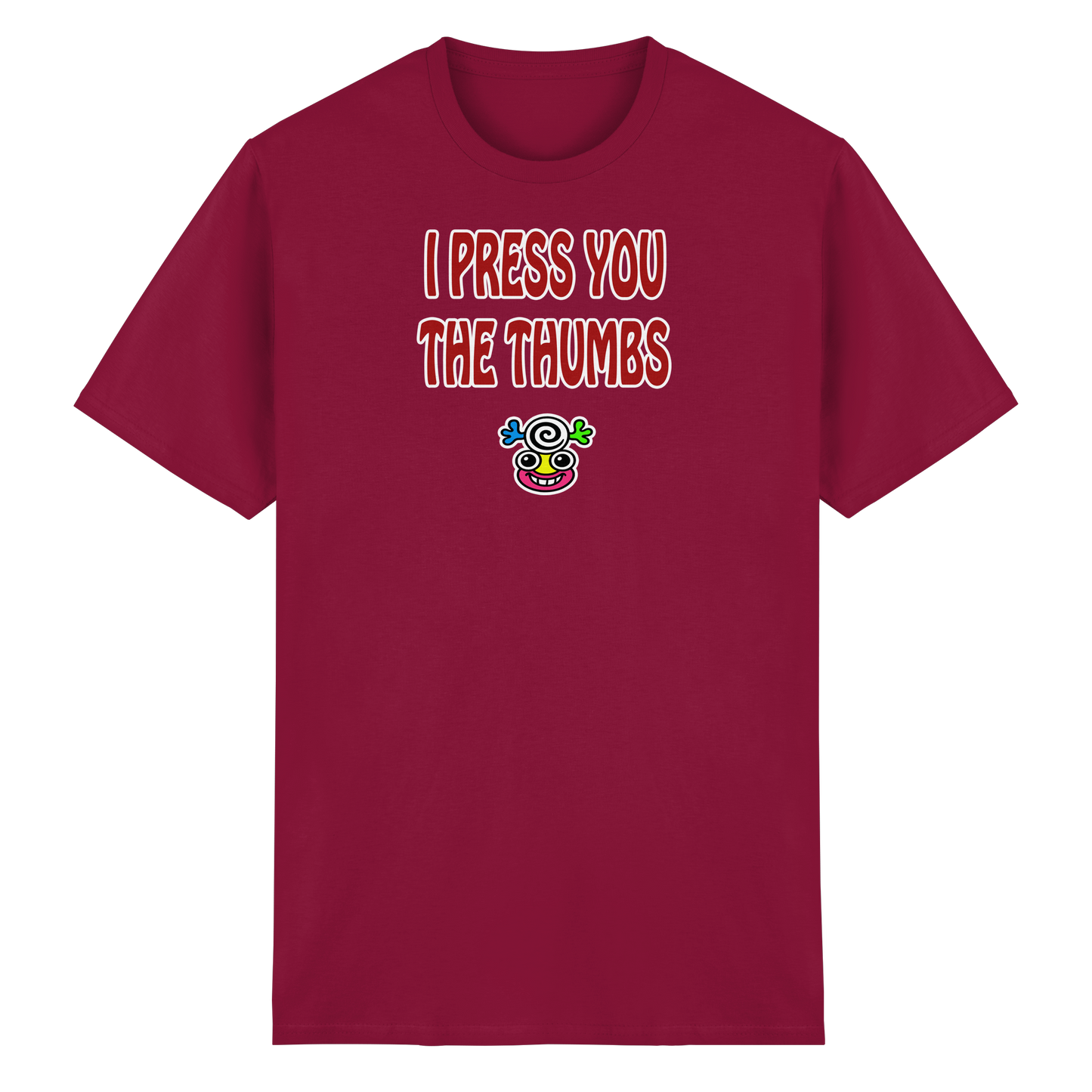 I press you the thumbs - Heavy Cotton T-Shirt
