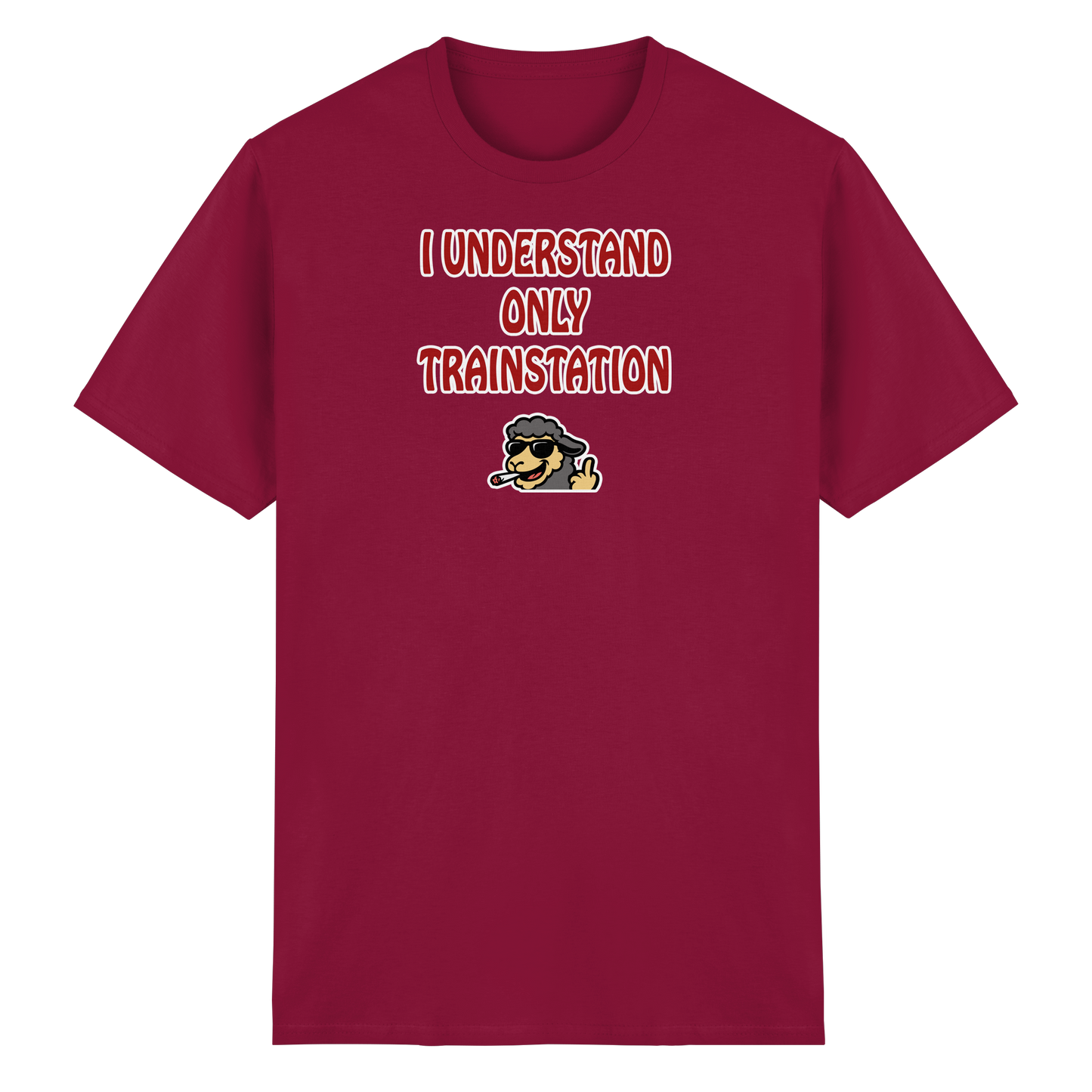 I understand only trainstation - Heavy Cotton T-Shirt